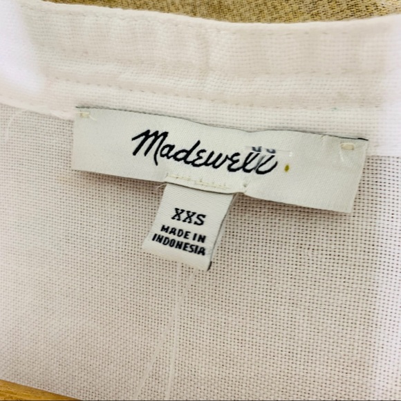 Madewell White Wellspring Tunic Popover XXS - Picture 6 of 8